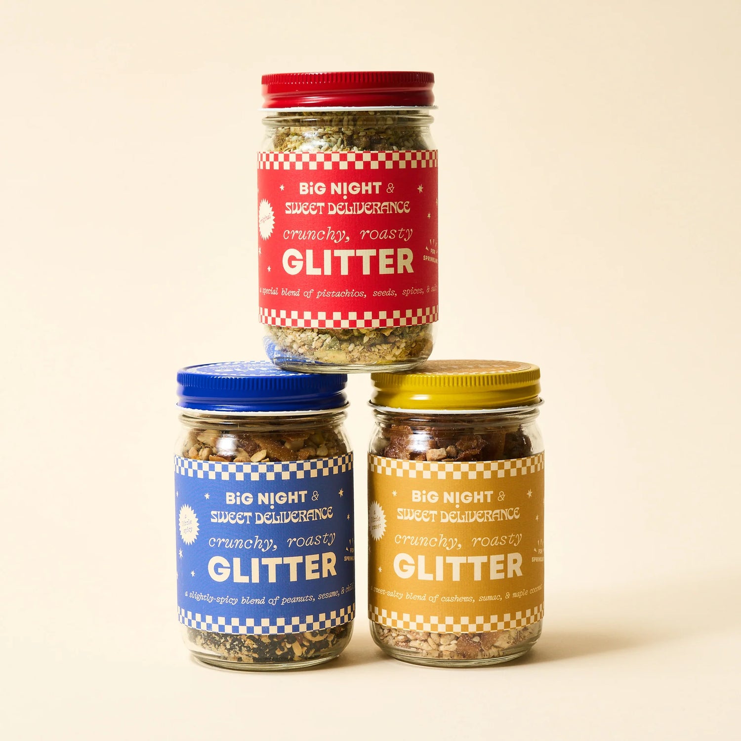 Sweet Deliverance x Big Night Glitter Trio